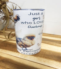 Load image into Gallery viewer, Mini Tumbler with Chicken Graphics