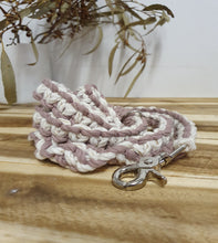 Load image into Gallery viewer, 2 toned Mauve and natural lead