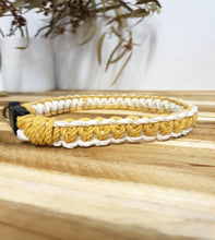Load image into Gallery viewer, Two Toned Collar - Yellow and Natural