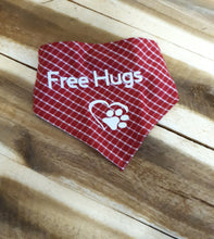Load image into Gallery viewer, Red Bandana Free Hug