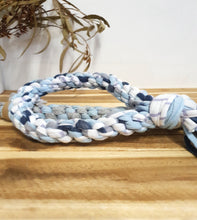 Load image into Gallery viewer, Blue and Grey Tug Toy