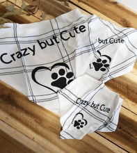 Load image into Gallery viewer, Pet Bandana - White Checker