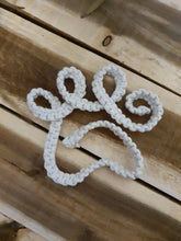 Load image into Gallery viewer, Macramé Christmas Paw Print Decorations
