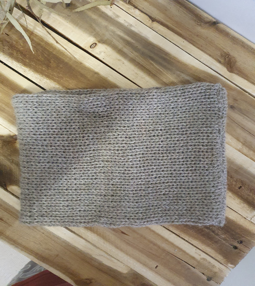 Alpaca Neck Warmer - Handmade Australian Farm Winter Scarf – Simple ...