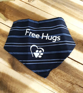 Blue Bandana - Free Hugs
