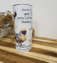 Load image into Gallery viewer, Reusable Travel Cup with Chickens
