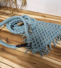 Load image into Gallery viewer, Duck Egg Blue Collar, Lead and Bandana
