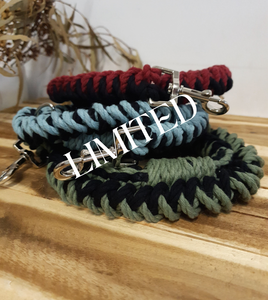 Macrame 2 Toned with Black Dog Leads