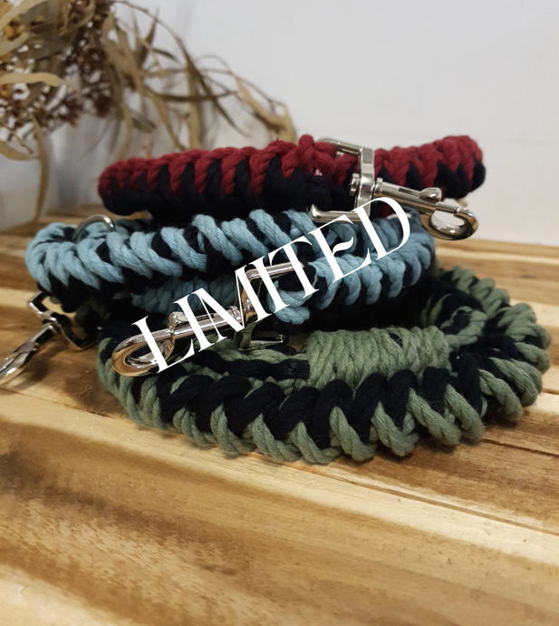 Macrame 2 Toned with Black Dog Leads