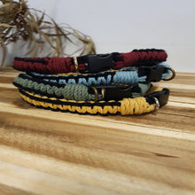 Load image into Gallery viewer, Black Toned Macrame Pet Collars
