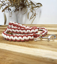Load image into Gallery viewer, Two Toned Lead - Red and Natural
