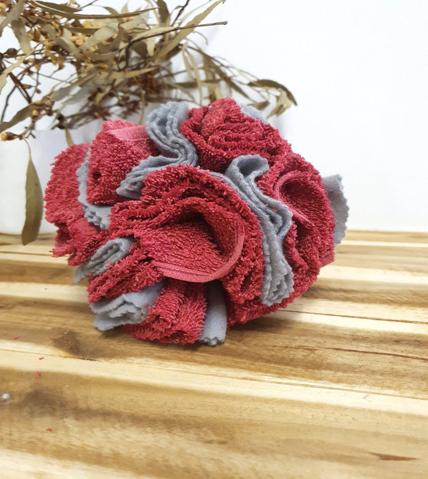 Red and Grey Snuffle Ball